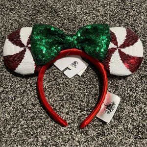 NWT Disney Parks Candy Cane Cutie Minnie Ears